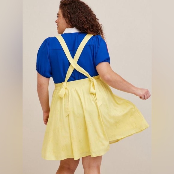 Torrid Disney Snow White Stretch Challis Skirtall 1X (b4 - Picture 2 of 9